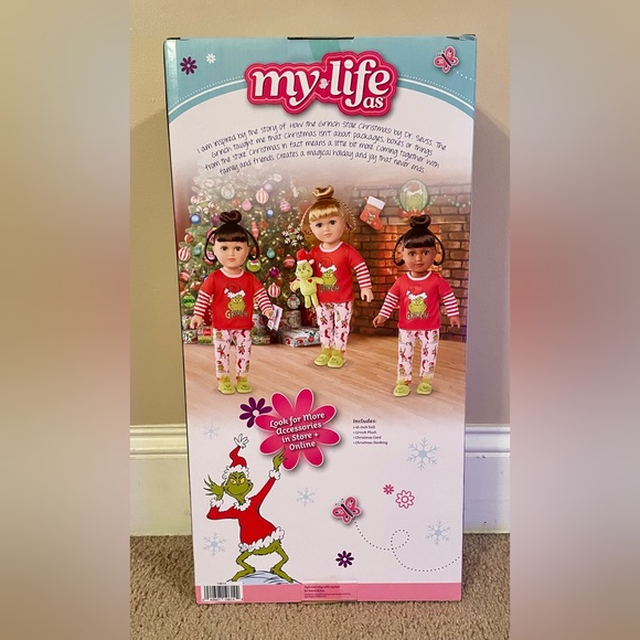 NIB MY Life As Grinch 18” Doll - Picture 3 of 5